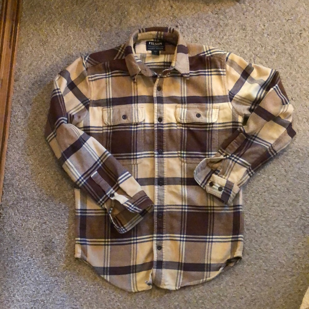 Filson vintage flannel workshirt